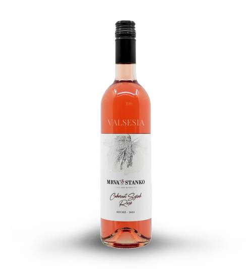 Mrva & Stanko  Cabernet Syrah cuvée  růžové víno  0,75