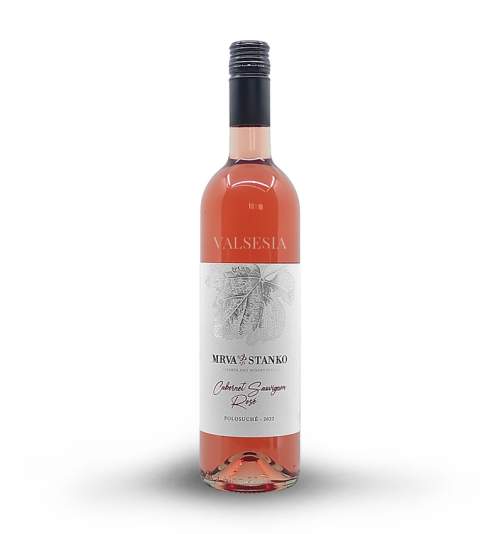 Mrva & Stanko  Cabernet Sauvignon rosé, Jasová  růžové víno  0,75
