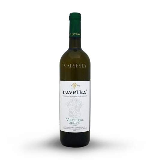 Pavelka  Veltlínské zelené  bílé víno  0,75