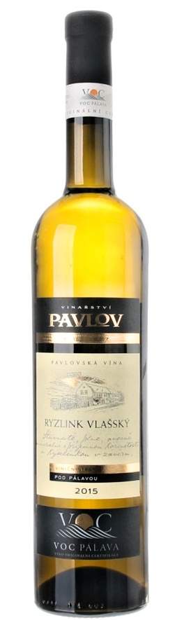 Vinařství Pavlov Ryzlink vlašský 2017 VOC Pálava