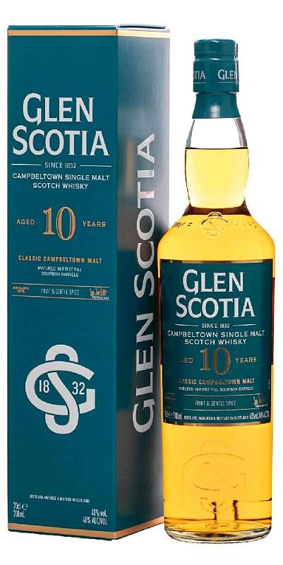 Glen Scotia Whiskey Glen Scotia 10 YO 0,7l 40% + dárkové balení