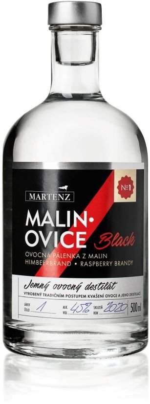 MARTENZ Malinovice Black SILVER 40% 0,5L | E-shop