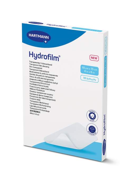 Hartmann-Rico Hartmann Hydrofilm 10 cm x 15 cm náplast fixační 10 ks
