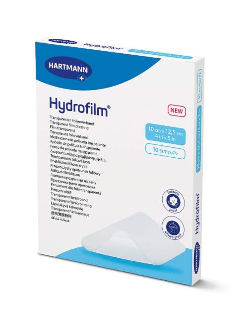 Hartmann-Rico Hydrofilm 10 cm x 12,5 cm náplast fixační 10 ks