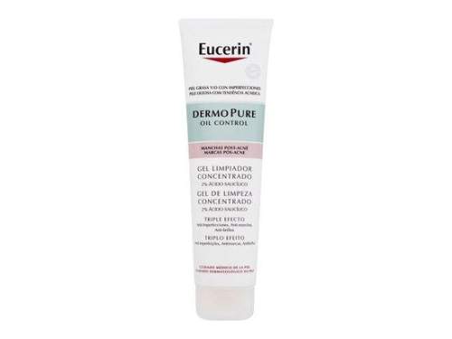 Eucerin DermoPure Triple Effect Cleansing Gel 150 ml exfoliační čisticí gel s trojitým účinkem pro ženy