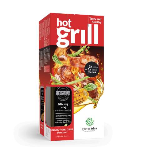 TOPVET Hot grill 3+1 zdarma 1 ks