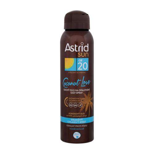 Astrid Sun Coconut Love suchý olej na opalování ve spreji OF 20 150ml
