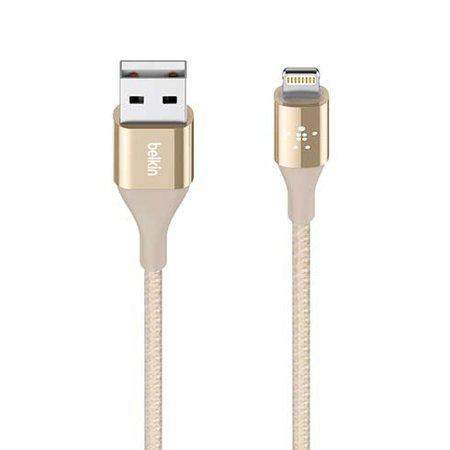Belkin Mimit DuraTek USB to Lightning 1.2m Gold