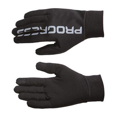 PROGRESS RUN gloves běžecké rukavice XL černá