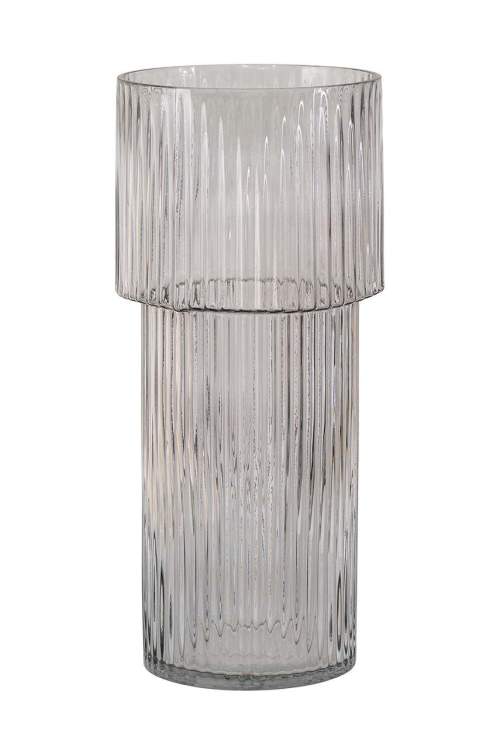 House Nordic Skleněná váza ROUND 17 cm