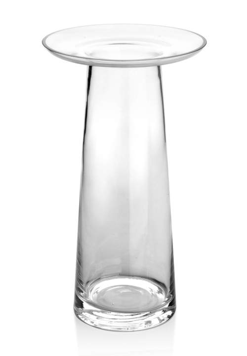 Mondex Váza Serenite 25 cm čirá