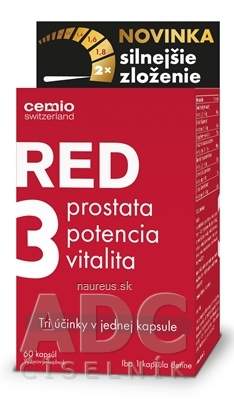 Cemio RED3® silnější, 60 kapslí