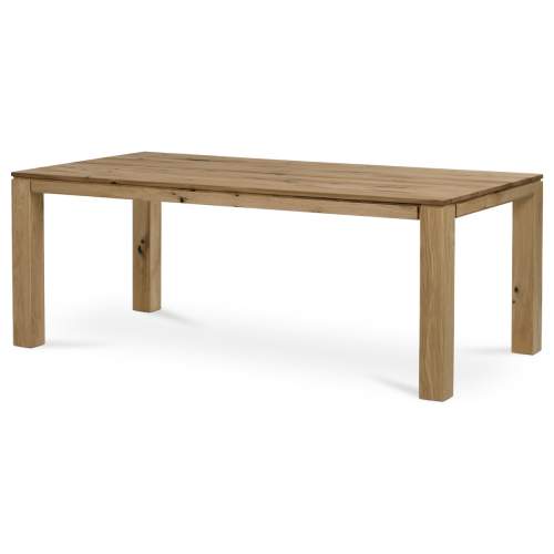 AUTRONIC Stůl jídelní 200x100x75 cm, masiv dub, povrchová úprava olejem