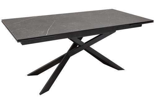 LuxD Roztahovací keramický stůl Natasha 180-220-260 cm grafit