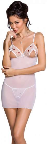 Lovelia Chemise White, S–M