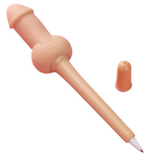 super fun squishy penis pen