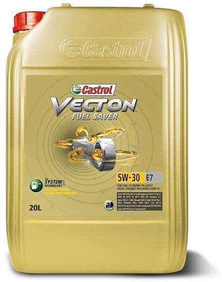 Castrol VECTON Fuel Saver E7 5W-30 20L
