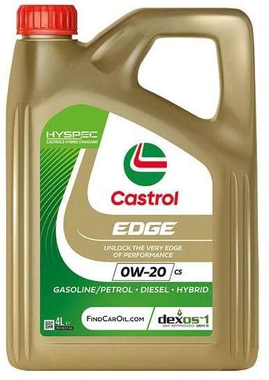 Motorový olej 0W-20 CASTROL EDGE C5 - 4L