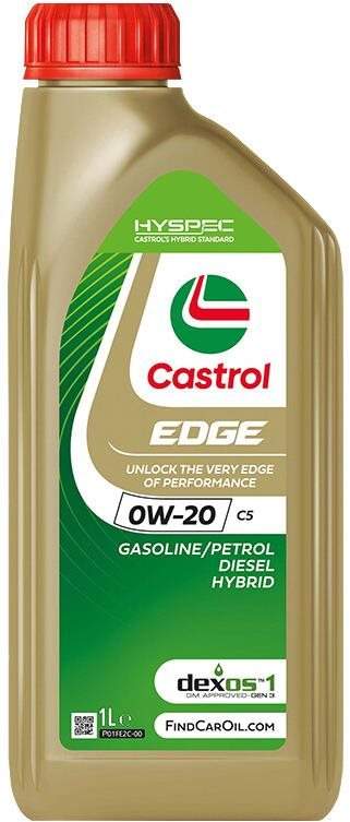 Motorový olej 0W-20 Castrol EDGE Titanium C5 - 1L