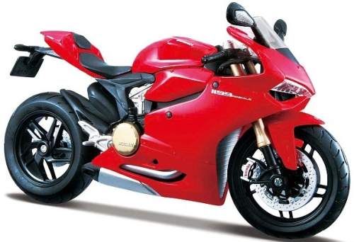 Maisto Motocykl se stojánkem Ducati 1199 Panigale 1:12