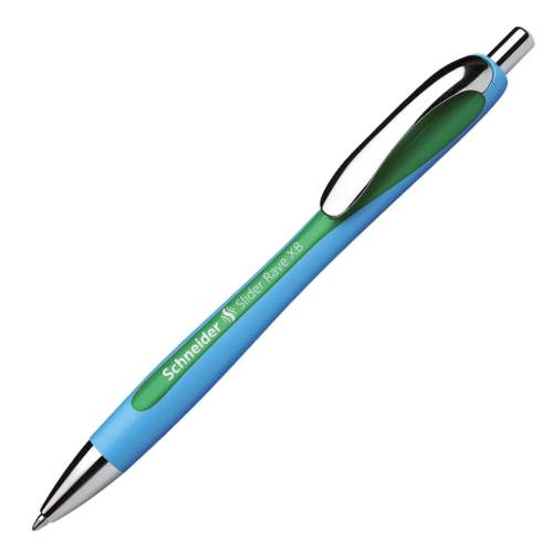 SCHNEIDER Kuličkové pero Slider Rave 0,7 mm zelené