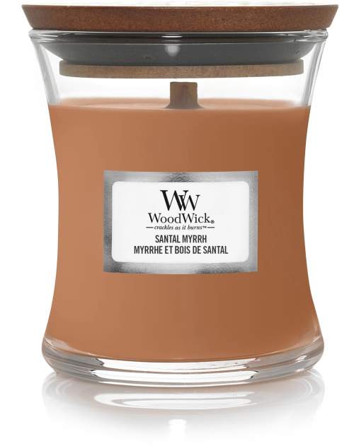 WoodWick Vonná svíčka váza Santal Myrrh 275 g