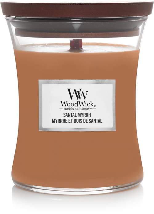WoodWick - Santal Myrrh, váza malá 85 g