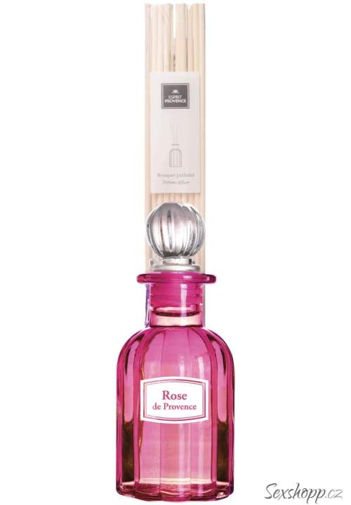 Tyčinkový aroma difuzér Esprit Provence – růže