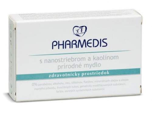 Pharmedis antibakteriální mýdlo s nanostříbrem a kaolínem 100 g