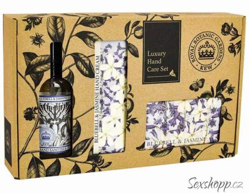 Sada pro péči o ruce English Soap Company Bluebell & Jasmine – zvonky a jasmín, 3 ks