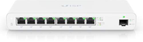 Ubiquiti UISP Switch - 8x Gbit RJ45 port, 1x SFP port, 8x PoE Out 27V, fanless