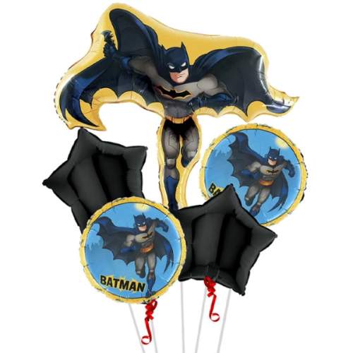 Party  Deco Sada fóliových balonků Batman 5ks