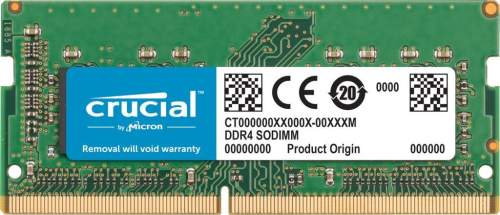 Crucial - DDR4 - modul - 8 GB - SO-DIMM 260-pin - 2666 MHz / PC4-21300 - CL17 - 1.2 V - bez vyrovnávací paměti - bez ECC - pro Apple iMac (Začátek 2019); Mac mini (konec roku 2018), CT8G4S266M