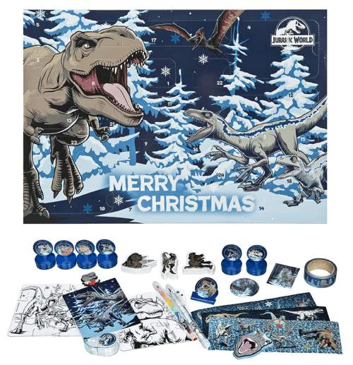 Karton P+P Adventní kalendář Jurassic World