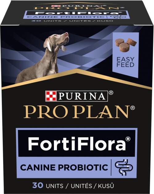 PURINA PRO PLAN Vet Diets FortiFlora žvýkací tablety pro psy 30 tbl