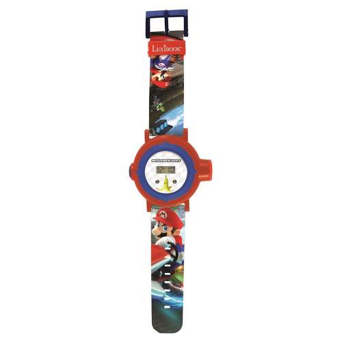 Lexibook Digitální promítací hodinky Mario Kart s 20 obrázky