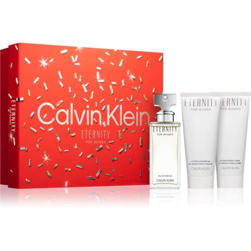 Calvin Klein Eternity parfémovaná voda 50 ml + tělové mléko 100 ml + sprchový gel 100 ml