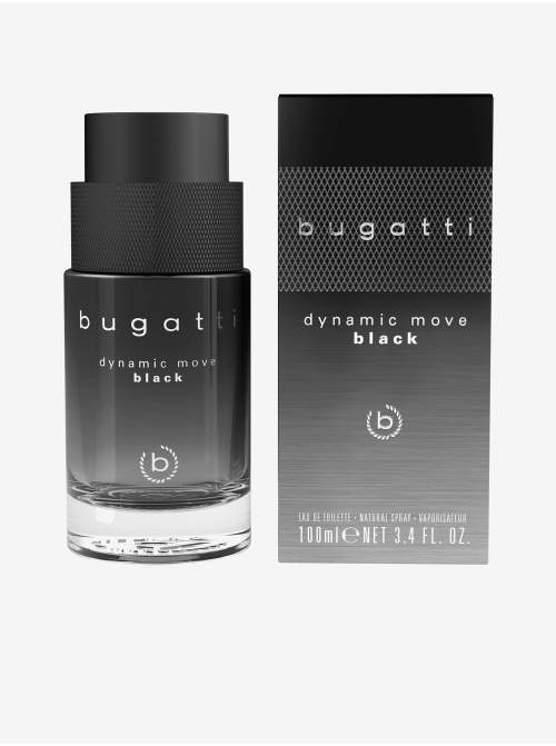 Bugatti Dynamic Move Black pánská toaletní voda 100 ml