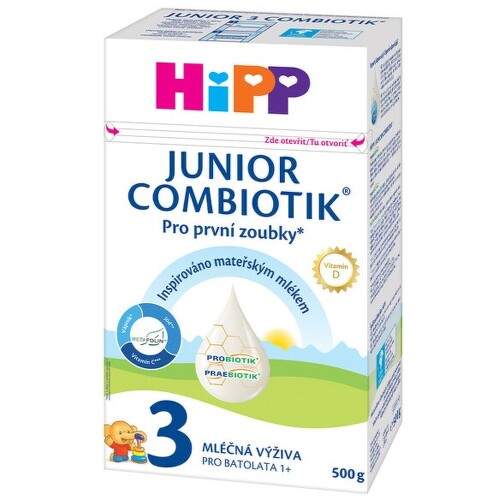 Hipp 3 Junior Combiotik Mléčná výživa 500 g