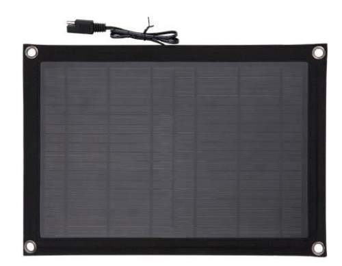 Technaxx Solární nabíječka autobaterií 12V, panel 10W, TX-209, černá (TX0597-44)