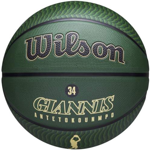 Wilson NBA Player Icon Outdoor Basketball Milwaukee Bucks 7