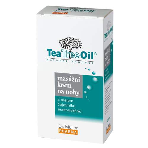 Dr.Müller Tea tree oil masážní krém na nohy 200 ml
