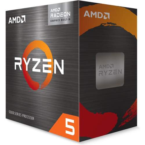 AMD cpu Ryzen 5 5500GT AM4 Box (s chladičem, 3.6GHz / 4.4GHz, 16MB cache, 65W, 6x jádro, 12x vlákno), s grafikou, Zen3 Cezanne 7... (100-100001489BOX)