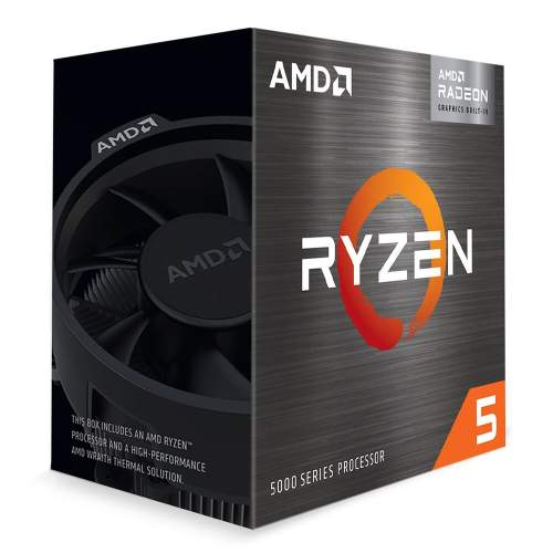 AMD cpu Ryzen 5 5600GT AM4 Box (s chladičem, 3.6GHz / 4.6GHz, 16MB cache, 65W, 6x jádro, 12x vlákno), s grafikou, Zen3 Cezanne 7... (100-100001488BOX)