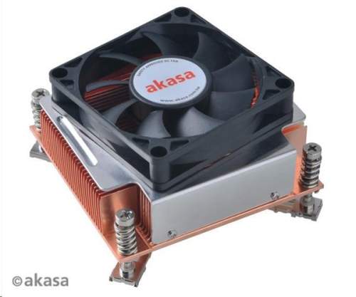 AKASA chladič CPU AK-CC7302BT01 pro Intel LGA115X, 1200 a 1366 (AK-CC7302BT01)