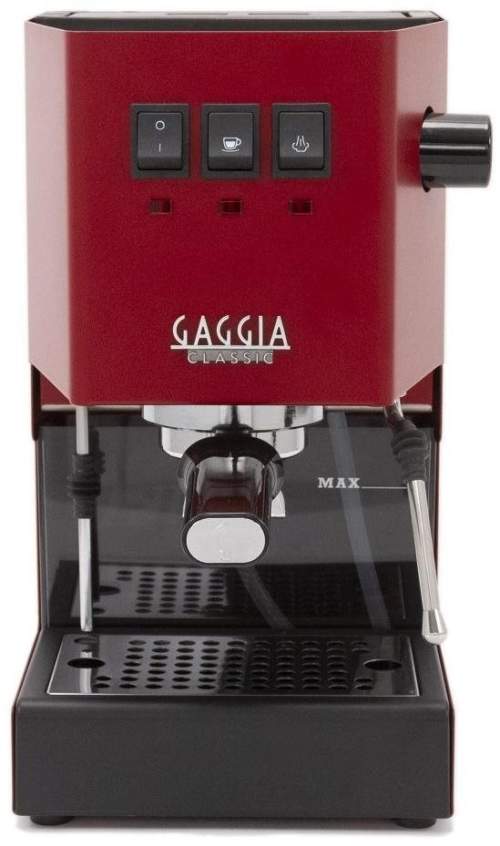 Gaggia New Classic cherry red