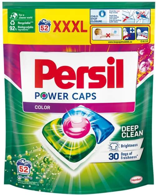 PERSIL Power-Caps Deep Clean Color Doypack 52 ks