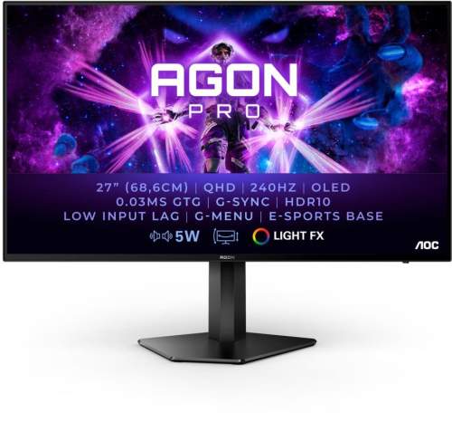 AOC AGON Pro AG276QZD, Gaming-Monitor