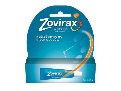 Zovirax 50mg/g crm. 1x2g