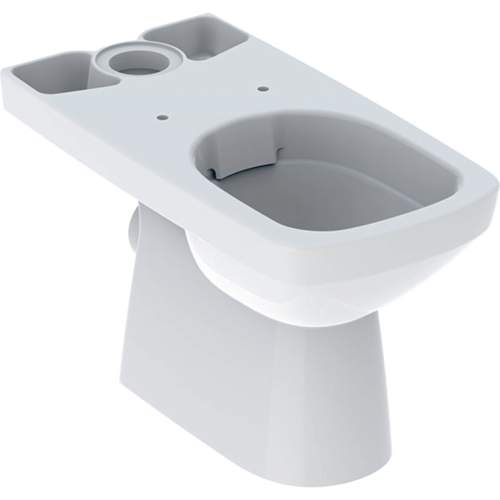 Geberit Selnova Square wc kombi mísa, zadní odpad, Rimfree, bílá 501.563.01.7